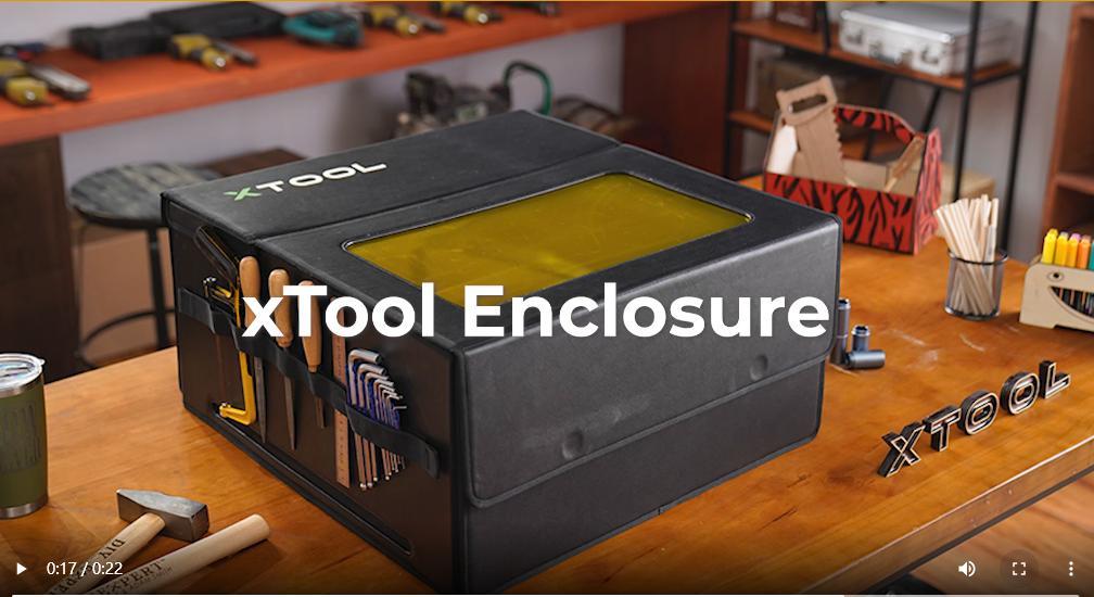 xTool Laser Engraver Enclosure, Flame retardant and Smoke